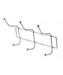 HANGER WITH 3 METAL HOOK - WALL