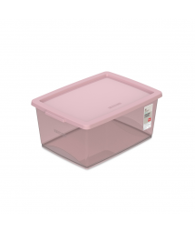 ORGANIZADOR COM TAMPA 15 L ROSÉ