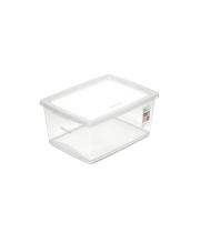 ORGANIZADOR COM TAMPA 15 L NATURAL