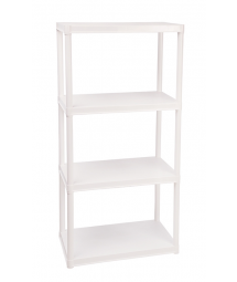 TUBULA RACKS W/ 4 SHELVES