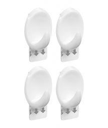 GANCHO OVAL BLANCO - P