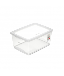 ORGANIZADOR COM TAMPA 15 L NATURAL